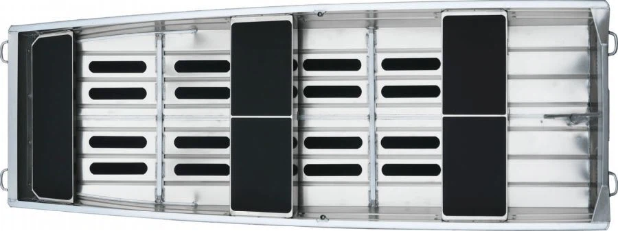 12 ft Aluminum Wide Beam Flat Bottomed Boat layout